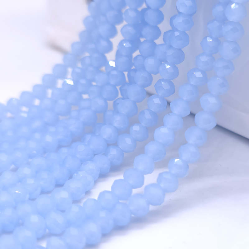 Glass Seed Beads 2Mm Jewelry Making - Perles rondes à facettes en cristal