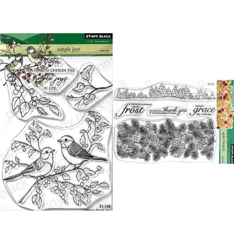 Timbres en silicone transparen - Clear Silicone Stamps For Card Making avis et prix