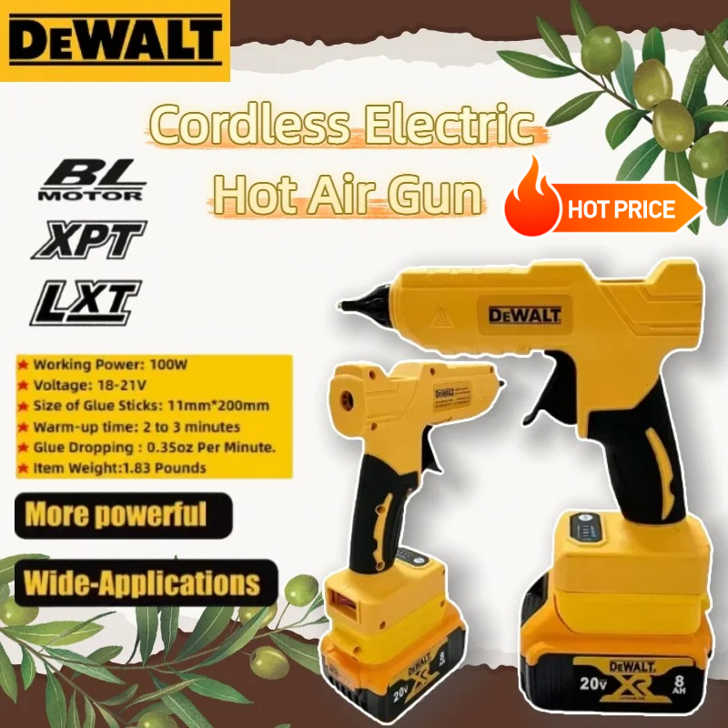 Pistolet à colle chaude sans f - Hot Melt Glue Gun Cordless avis et prix