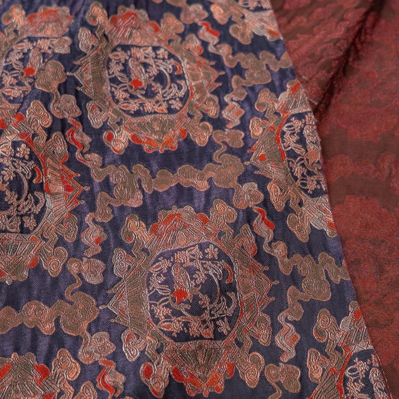 Tissu jacquard floral en rayon - Sewing avis et prix
