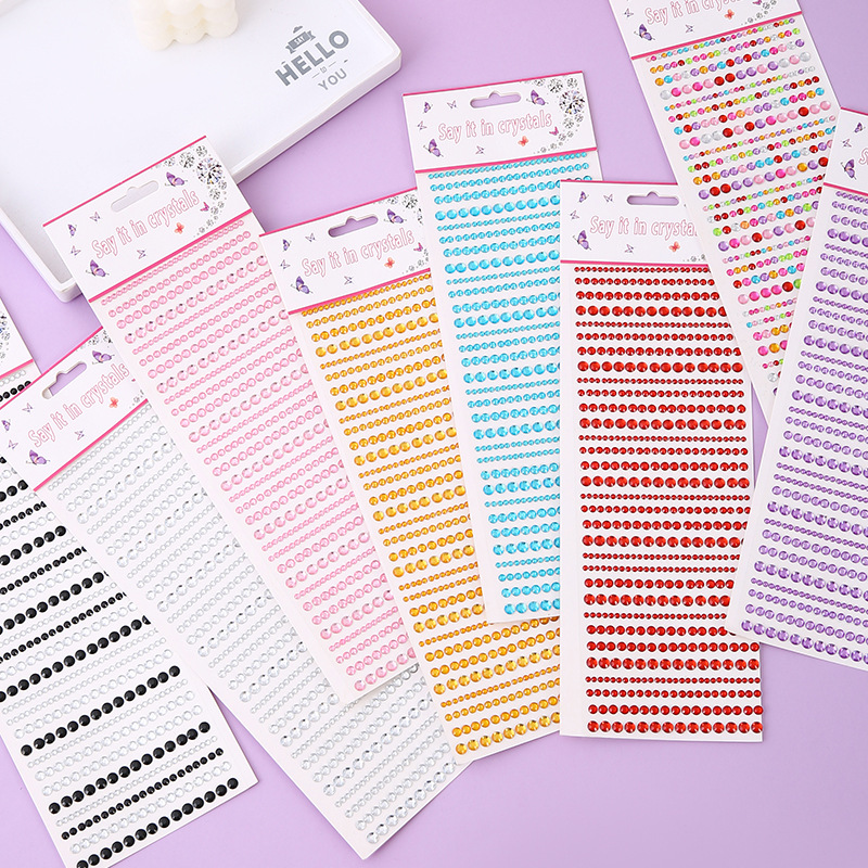 Autocollants en diamants acryl - Craft Tools avis et prix