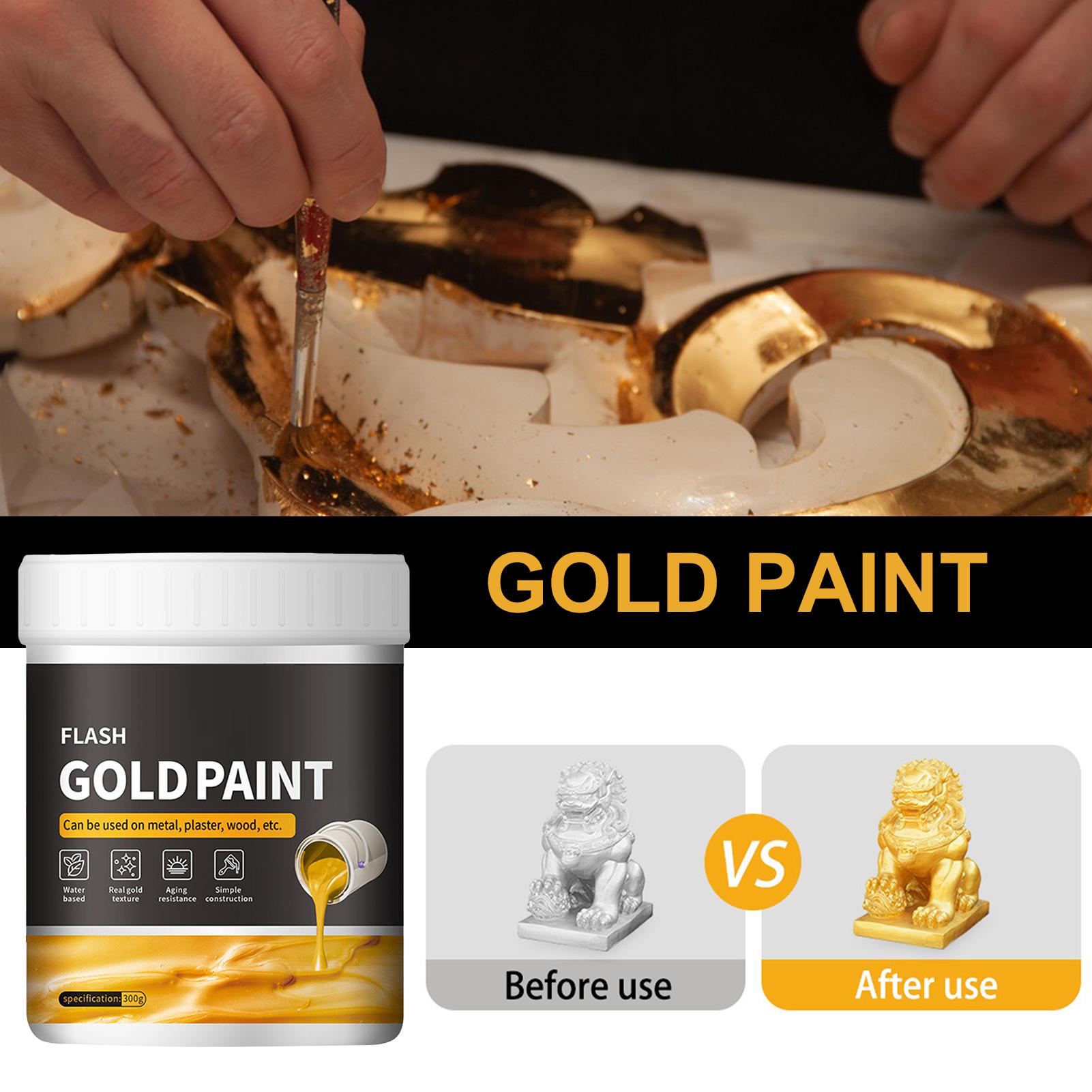 Peinture dorée liquide 300g, p - Painting Supplies avis et prix