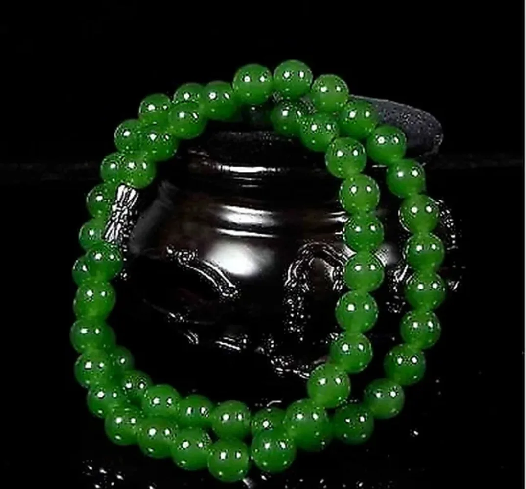 Collier de perles vertes natur - Beading avis et prix
