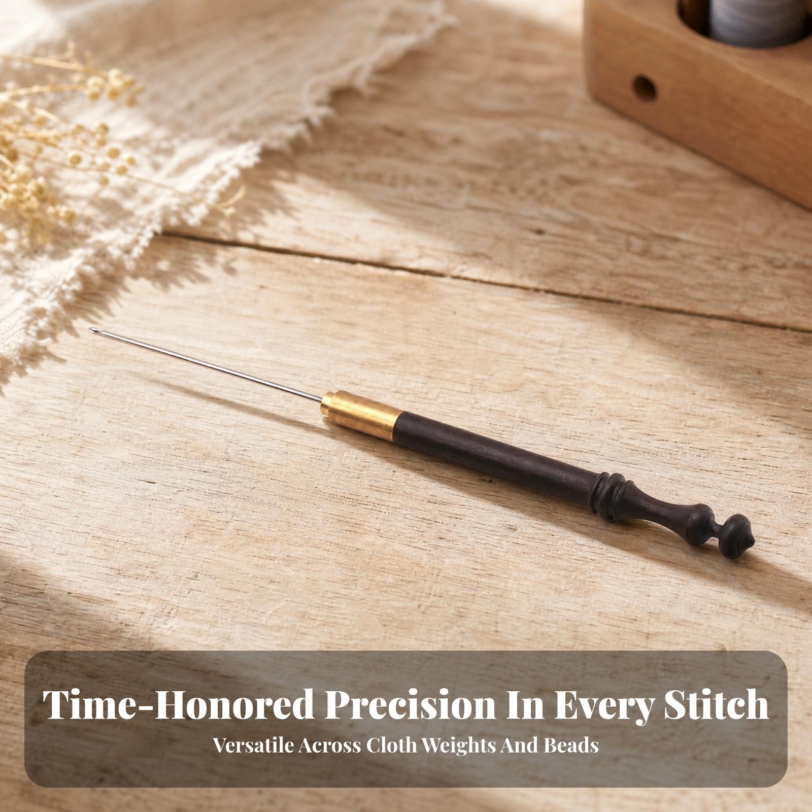 Crochet de broderie ergonomiqu - Wooden Crochet Hooks Ergonomic Handle avis et prix