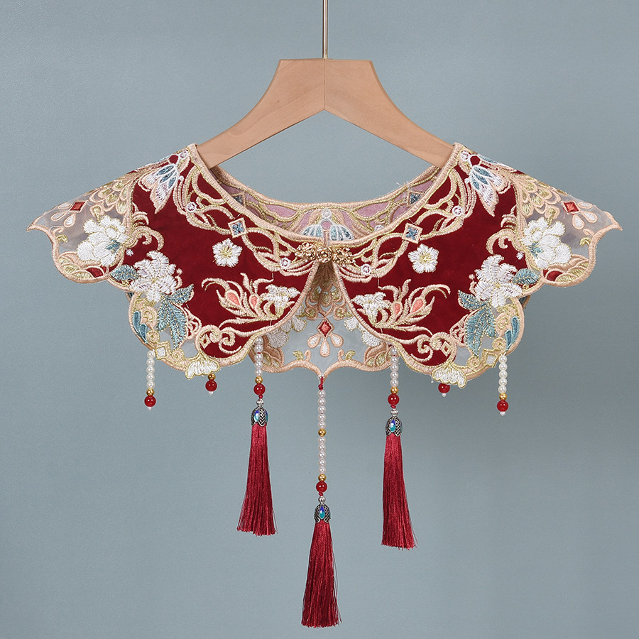 Collier de perles rouge nuageu - Beading avis et prix