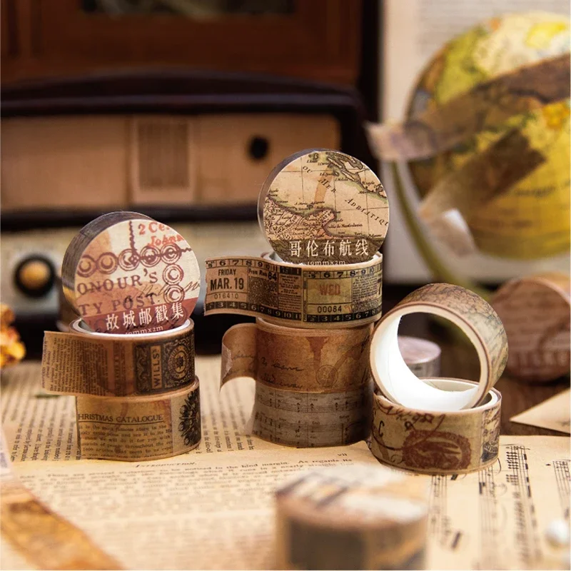 Bandes Adhésives Vintage en Pa - Vintage Junk Journal Scrapbooking Paper avis et prix