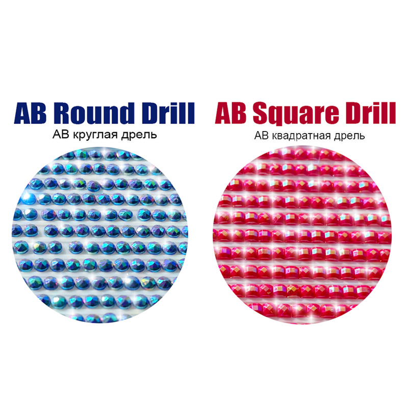 HOMFUN AB 5D bricolage diamant - 5D Diamond Painting Kit Full Drill avis et prix
