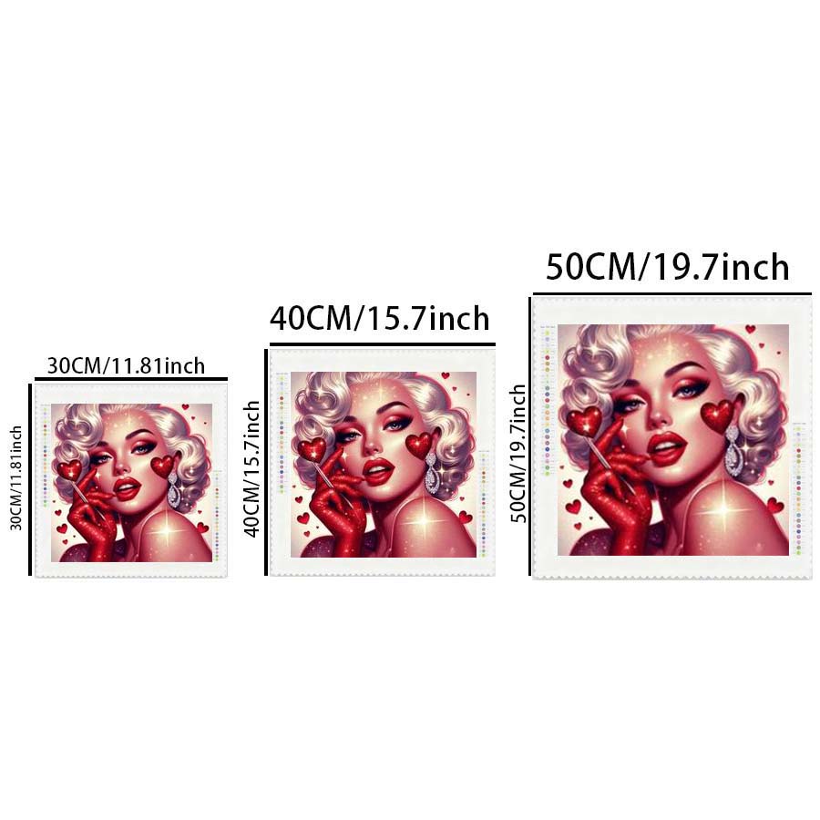 1 pièce de tissu floqué 5D DIY - 5D Diamond Painting Kit Full Drill avis et prix