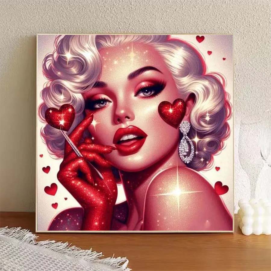 1 pièce de tissu floqué 5D DIY - 5D Diamond Painting Kit Full Drill avis et prix