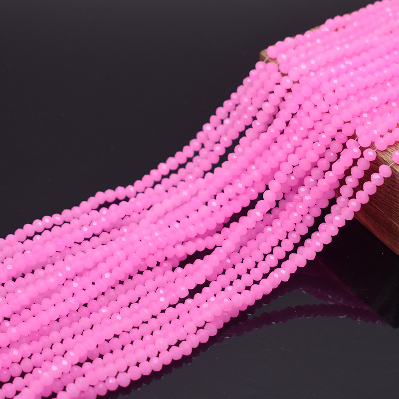 Rose pêche brillant 1 2 3 4 6  - Glass Seed Beads 2Mm Jewelry Making avis et prix