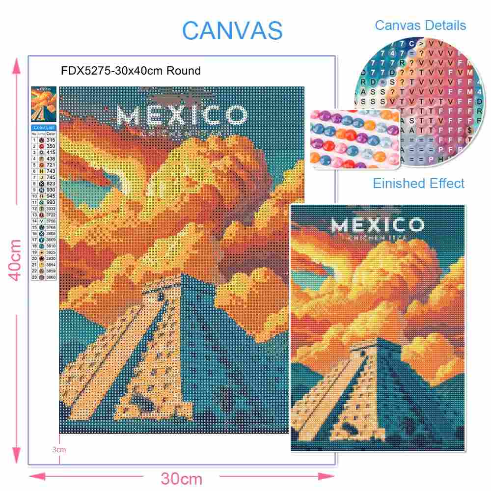 Kits de peinture diamant 5D, m - 5D Diamond Painting Kit Full Drill avis et prix