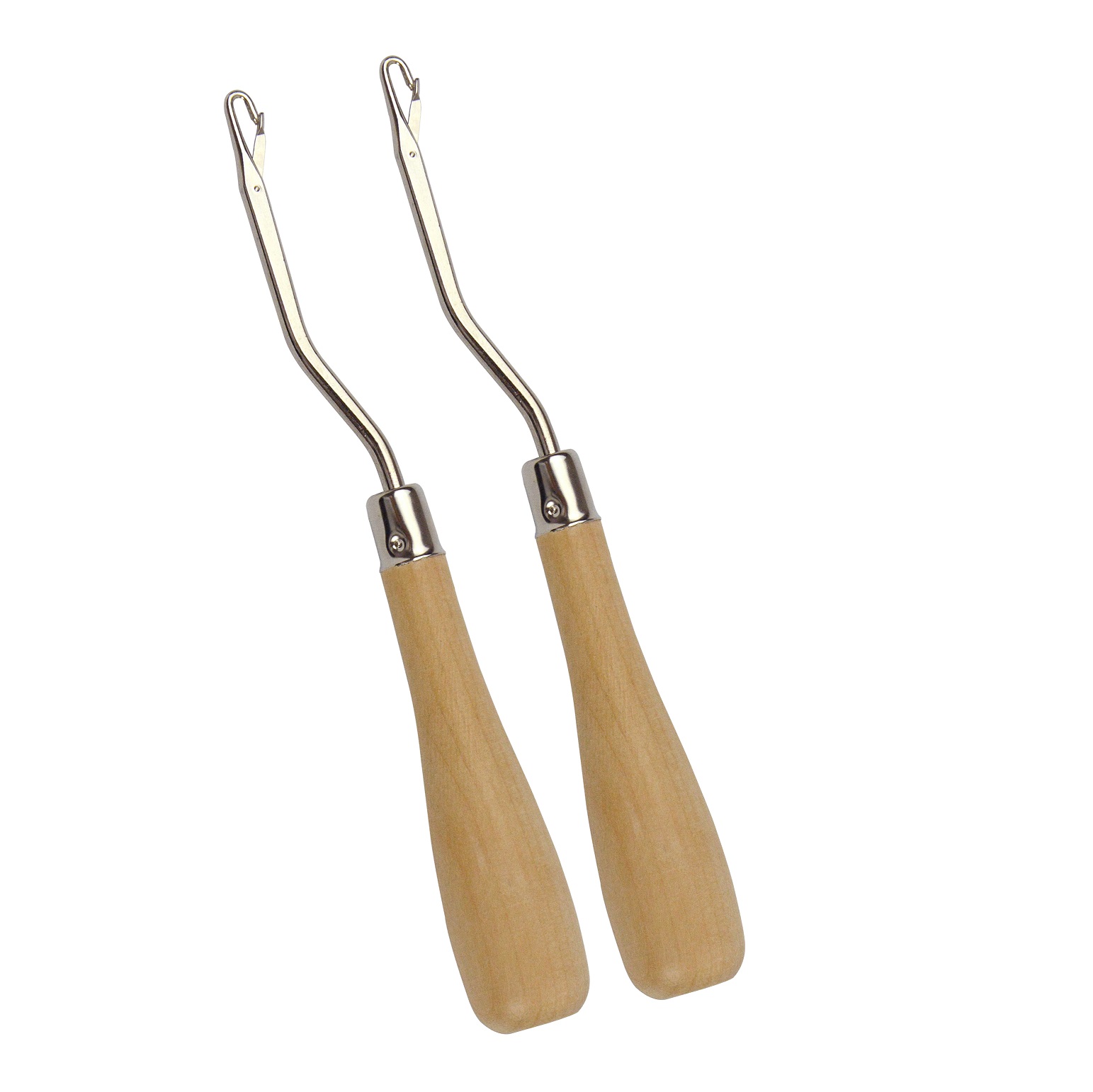 Lot de 2 crochets à loquet ave - Wooden Crochet Hooks Ergonomic Handle avis et prix