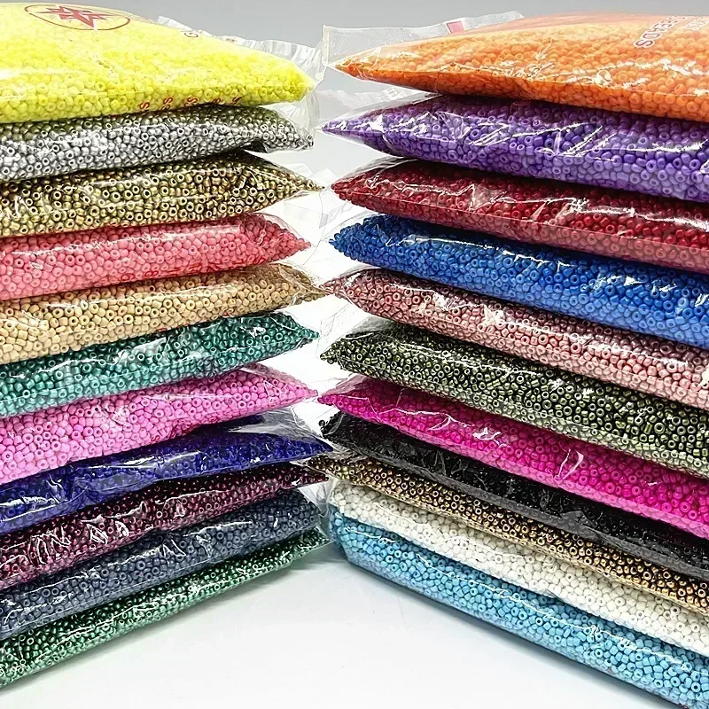 Perles de verre colorées de 10 - Glass Seed Beads 2Mm Jewelry Making avis et prix