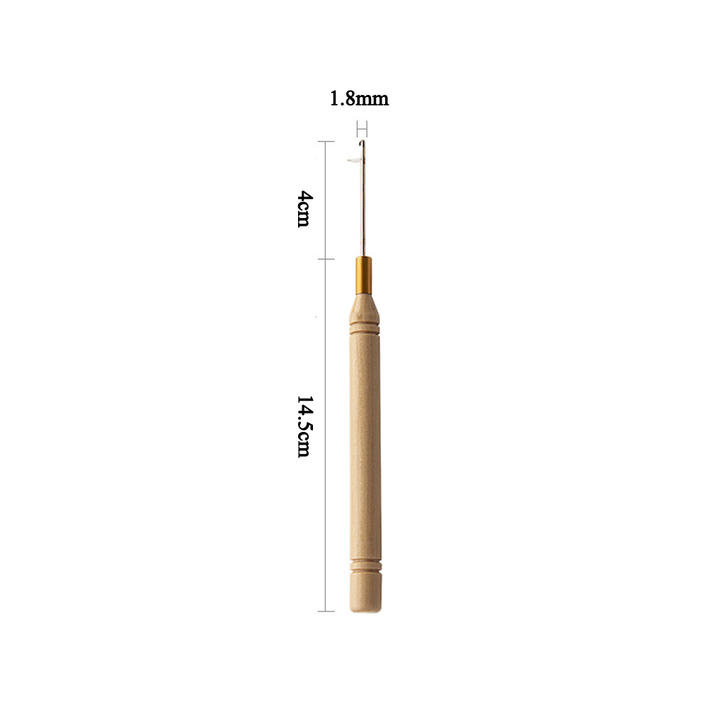 Aiguille à crochet ergonomique - Wooden Crochet Hooks Ergonomic Handle avis et prix