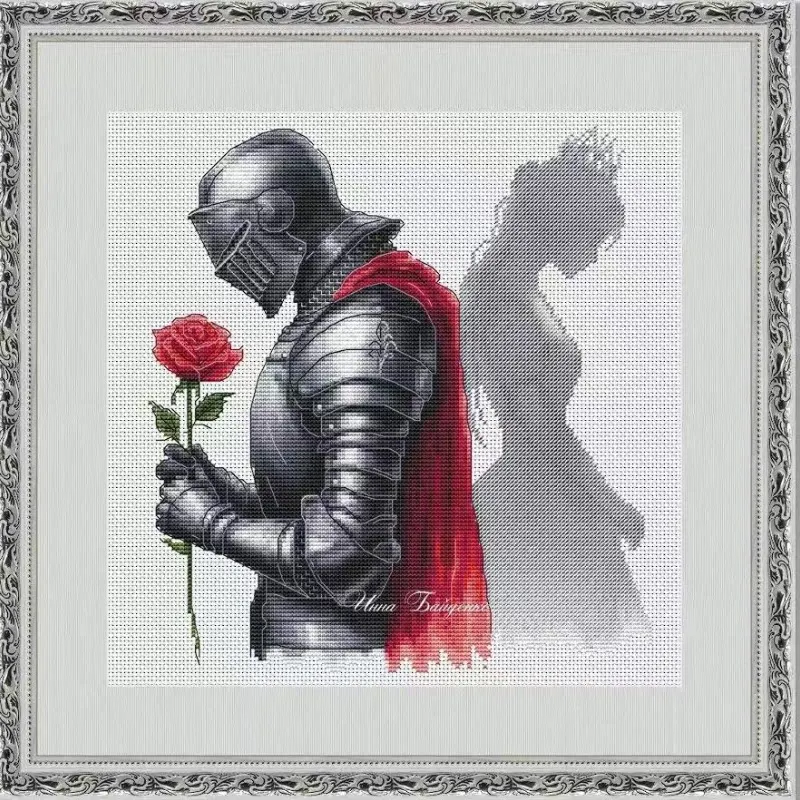 [[CC4971 - Chevalier amoureux] - Cross Stitch Stamped Kits Beginners avis et prix