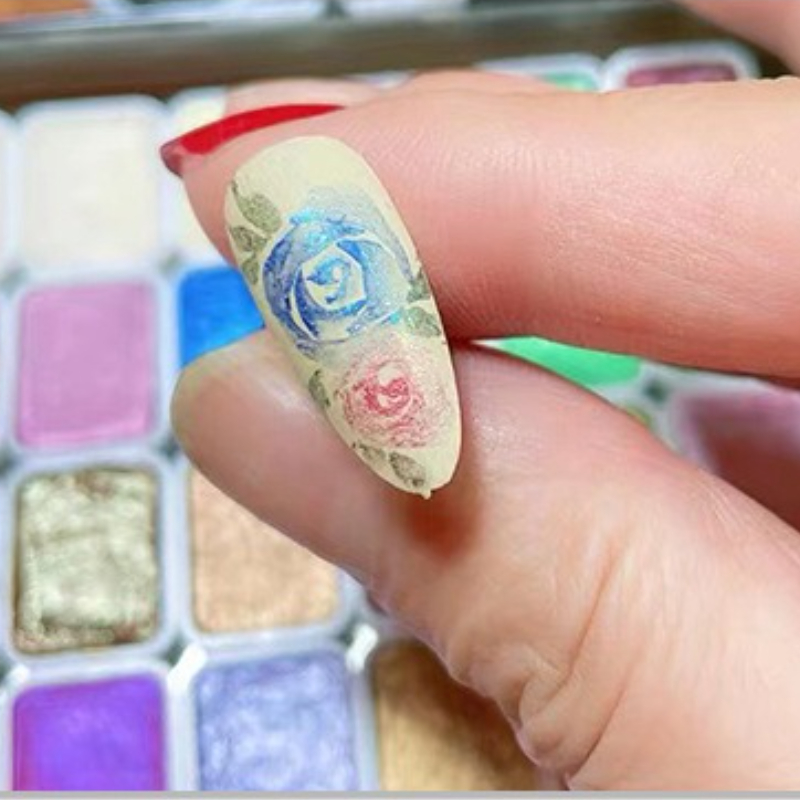 Ensemble solide de pigments d' - Watercolor Paint Set Solid Pigment avis et prix