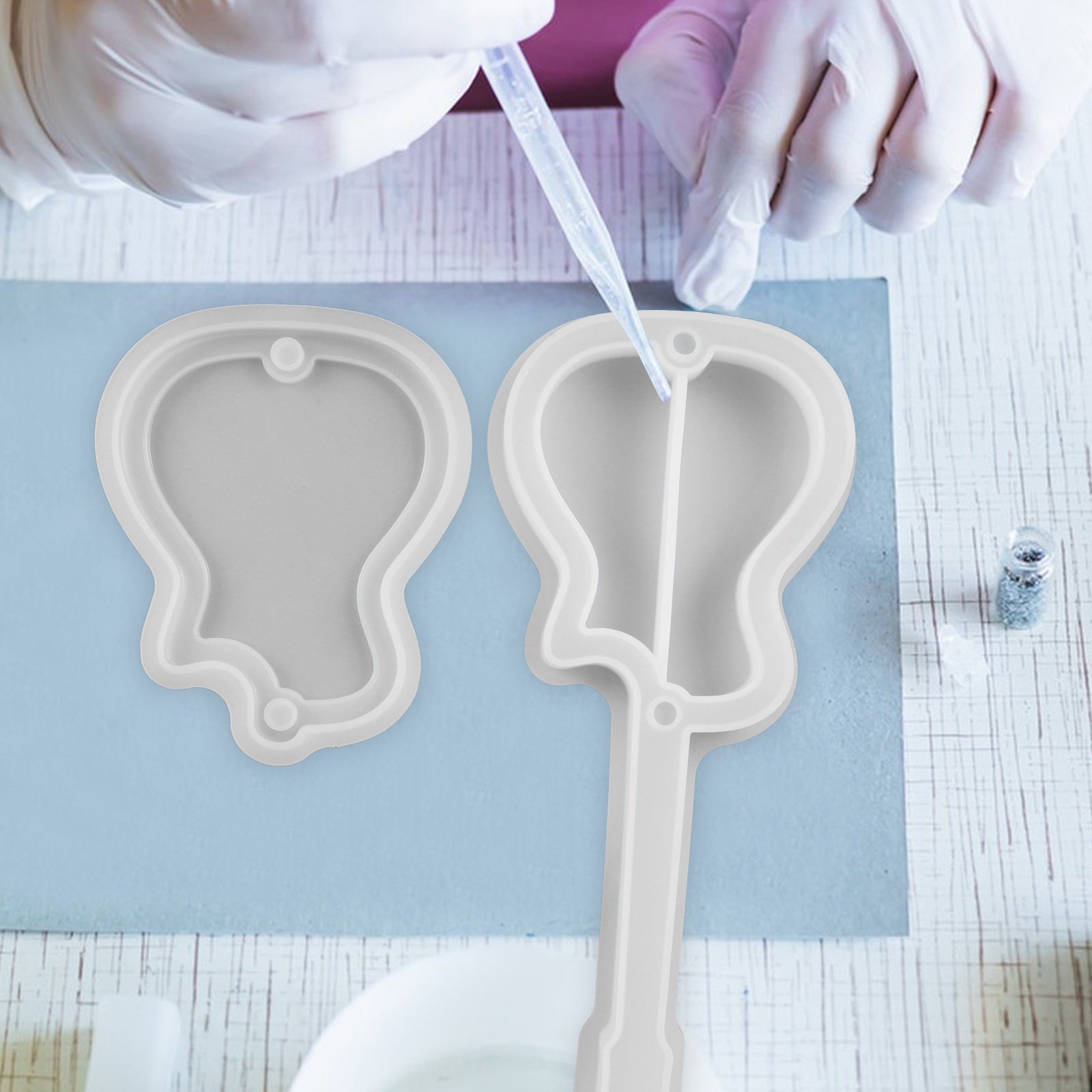 Ensemble de moules en silicone - Silicone Epoxy Resin Molds Set avis et prix