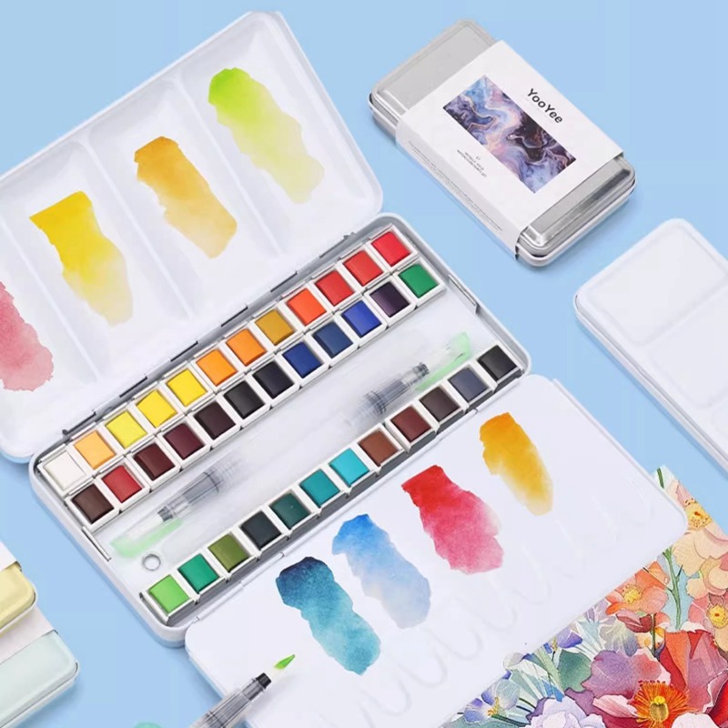 YooYee – ensemble de peintures - Watercolor Paint Set Solid Pigment avis et prix