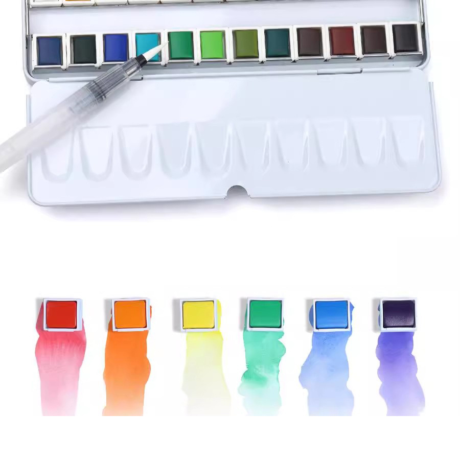 YooYee – ensemble de peintures - Watercolor Paint Set Solid Pigment avis et prix