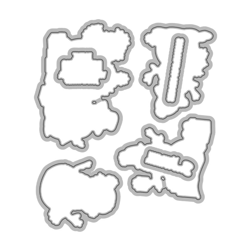 Matrices de découpe en métal e - Clear Silicone Stamps For Card Making avis et prix